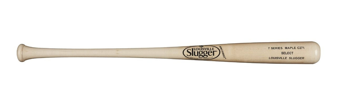 Louisville Slugger Select S7 C271 Maple Wood Baseball Bat Natural
